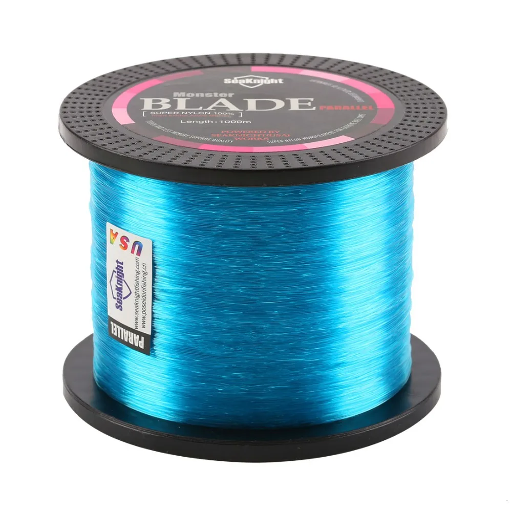 Seaknight caliente 1000M SeaKnight BLADE hilo de pescar de nailon monofilamento carpa marca línea de pesca 2-35LB - imagen 4