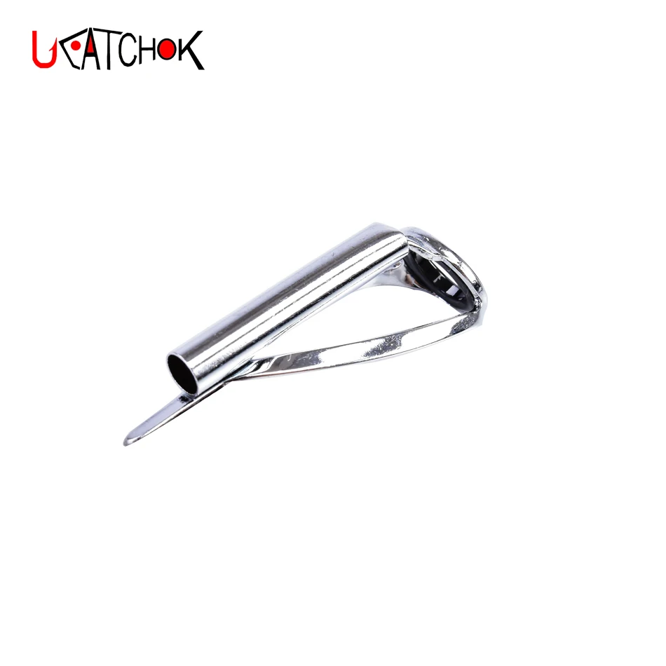 Guía superior mejorada, soporte SIC antibobinado, anillo de varilla, reemplazo de guía de reparación, aparejos de pesca, 10 unids/lote por paquete - imagen 3