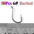 50Pcs 6 Barbed