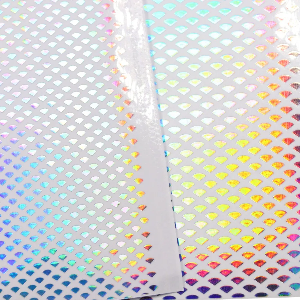 Wifreo 4 unids/pack señuelo de pesca holográfico pegatina de mosca escamas de pescado señuelo pegatina de transferencia de presión para plantillas calamar señuelo espacios en blanco - imagen 4