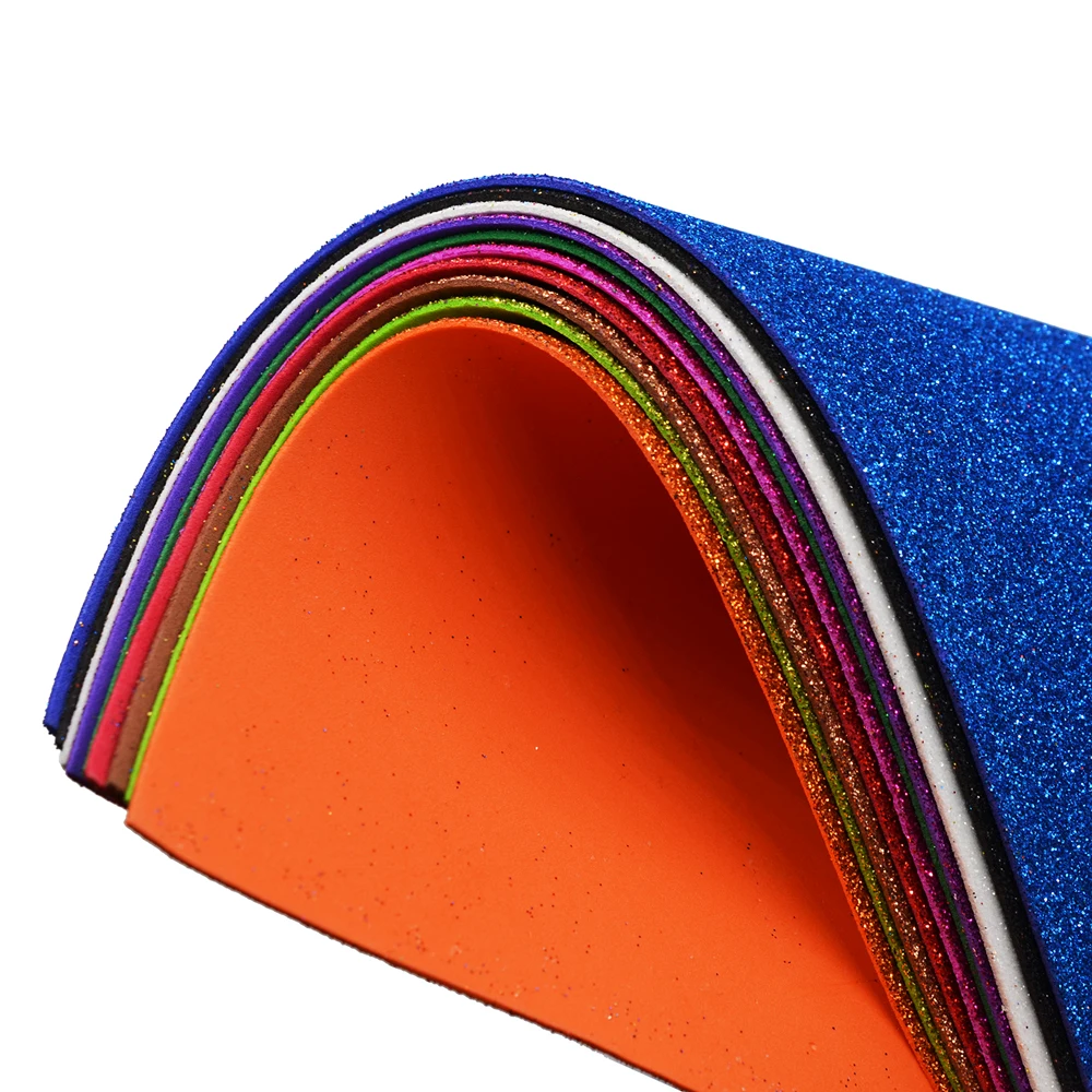 MNFT 10 Uds hoja de espuma flotante Flash de Color aleatorio 20*30cm 1,8mm hojas de espuma para atado de moscas escarabajo de papel Caddis Material para atar moscas - imagen 5