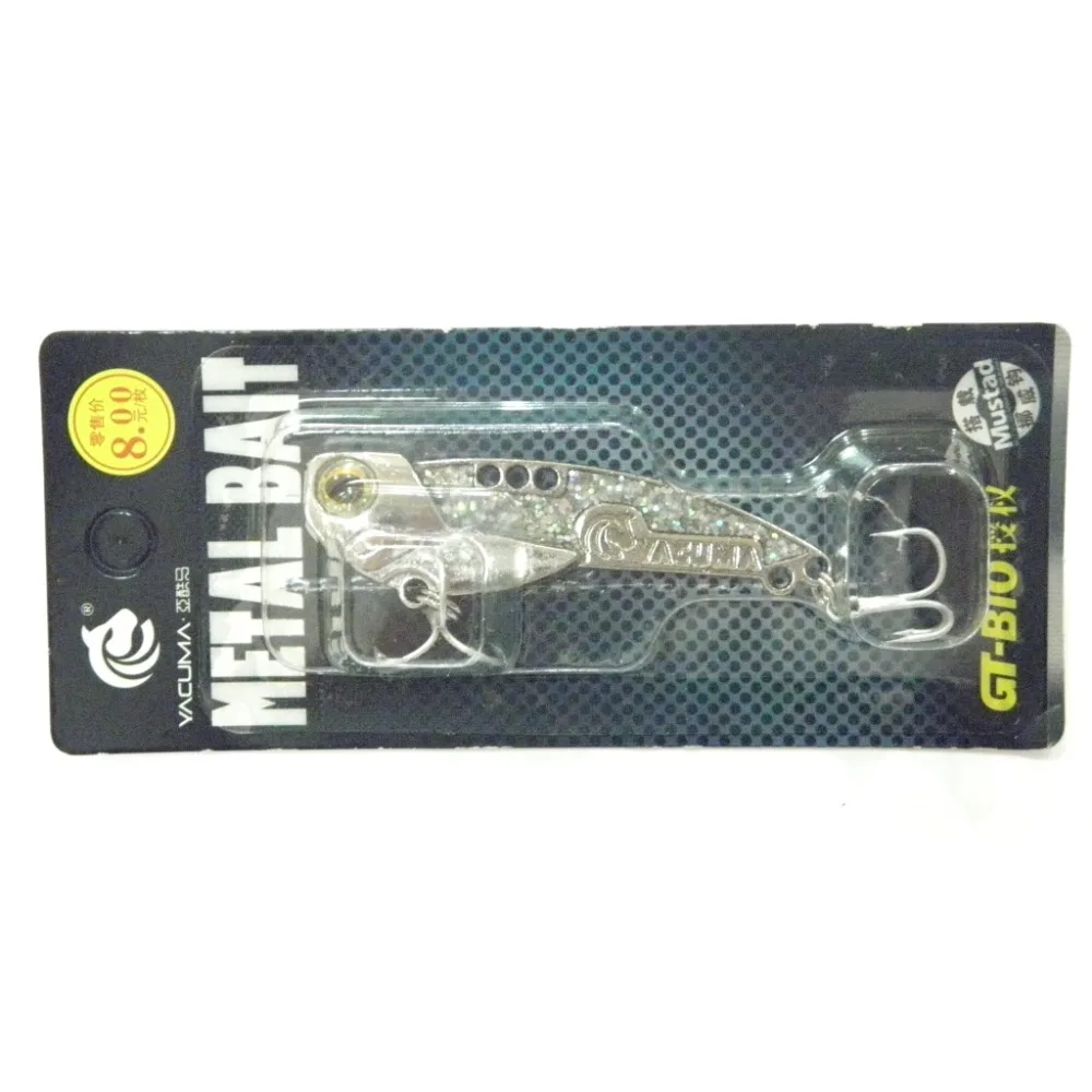 WLure-señuelo de Metal chapado en oro y plata, 10g, 15g, 20g, Yacuma, con purpurina, Vertical, para Jigging BL10 - imagen 4