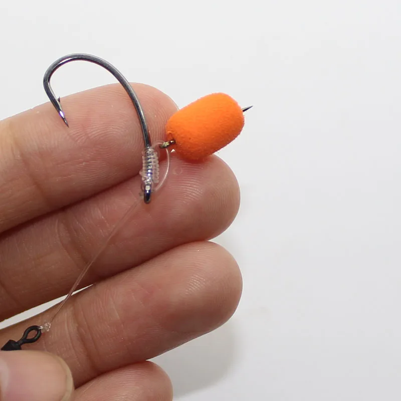 20 piezas cebo picos bayonetas Boilies pines cebo de Metal picada Micro carpa anzuelo de pesca carpa alimentador pesca para Ronnie Rigs Hair Rigs - imagen 5