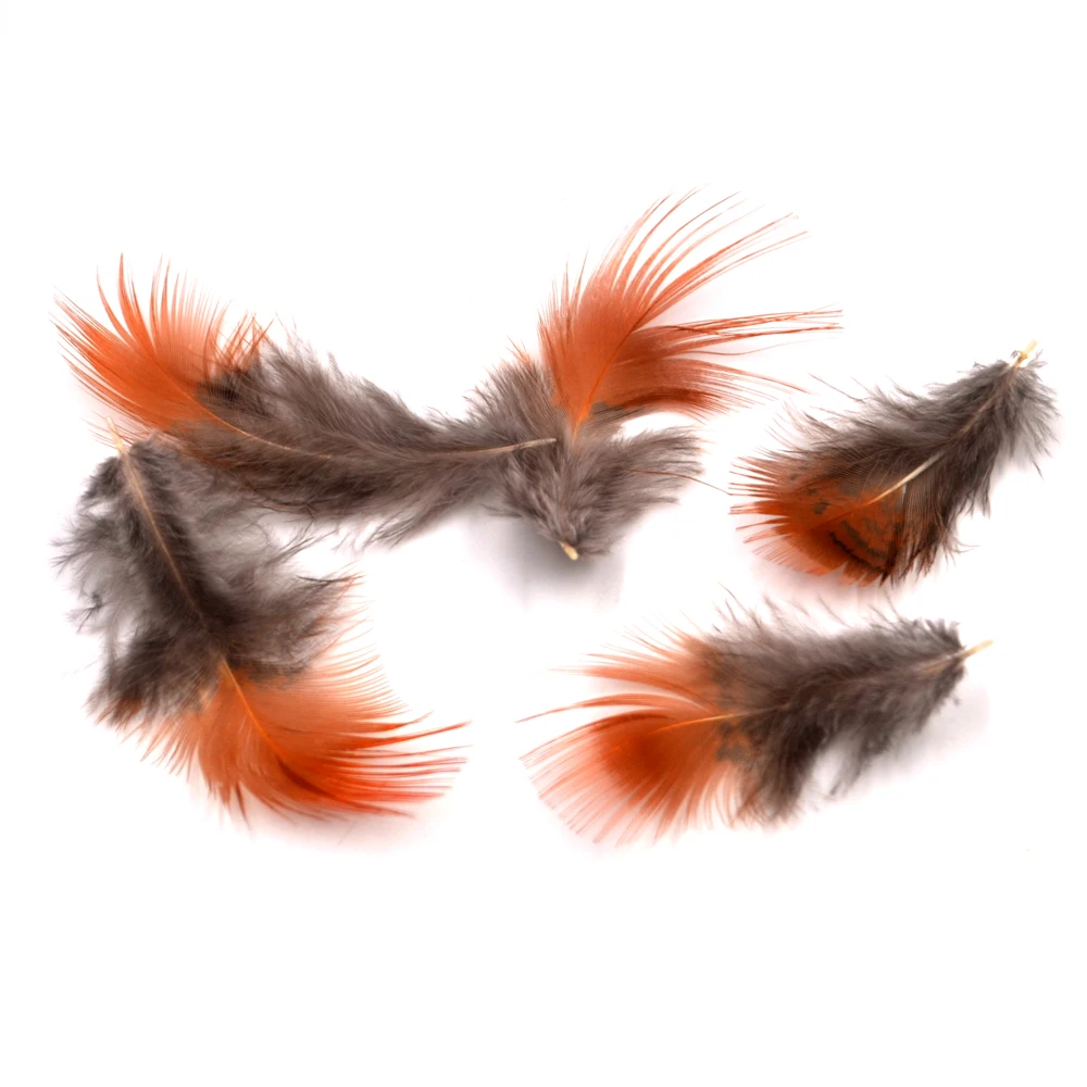 MNFT 40 Uds señuelo de pesca con mosca pluma de faisán Natural DIY ninfas serpentinas moscas accesorios Material de empatando de mosca - imagen 4