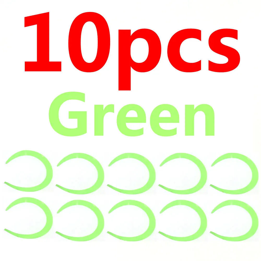 10pcs green
