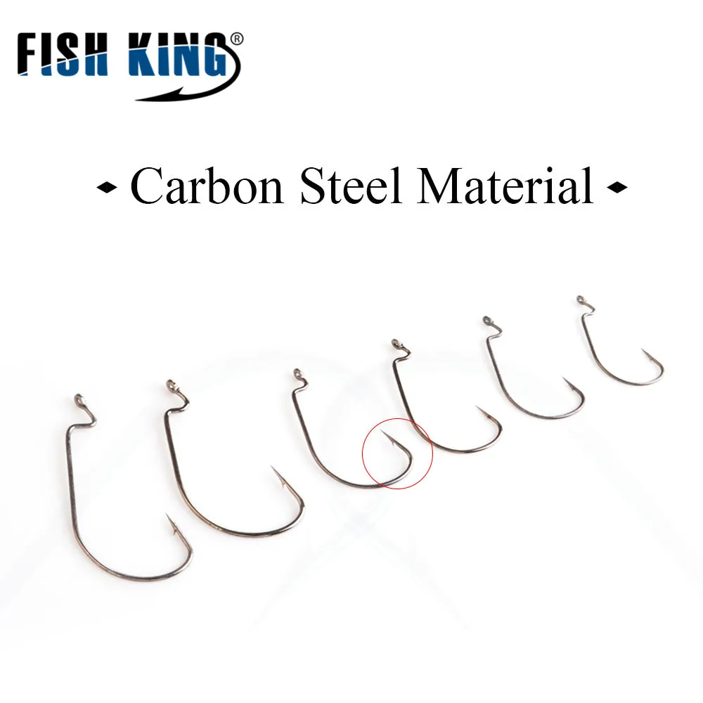 NGB Baitholder-anzuelo de pesca Wobblers, soporte de señuelo suave, cabeza de anzuelo de gusano de lubina, círculo compensado, anzuelo giratorio afilado - imagen 2