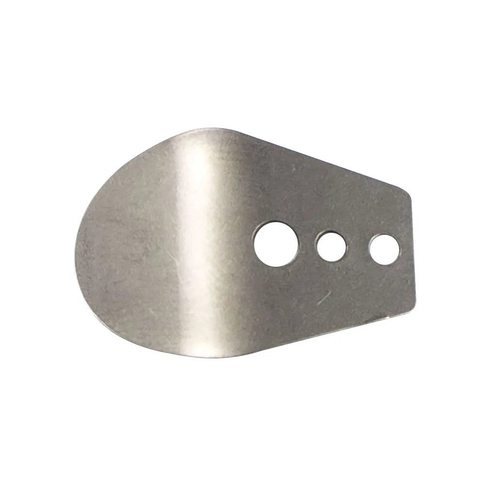 Countbass 50 Uds hoja de plantilla de natación, hoja de Chatterbait de acero inoxidable, plantillas de vibración DIY, señuelo de plantilla de pesca oscilante de fundición - imagen 4