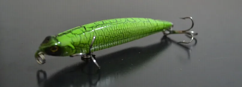 Señuelo de pesca lápiz 80mm/6,5g Topwater ZigZag señuelos de serpiente artificiales cebo anzuelos de níquel negro 1 piezas en oferta - imagen 3