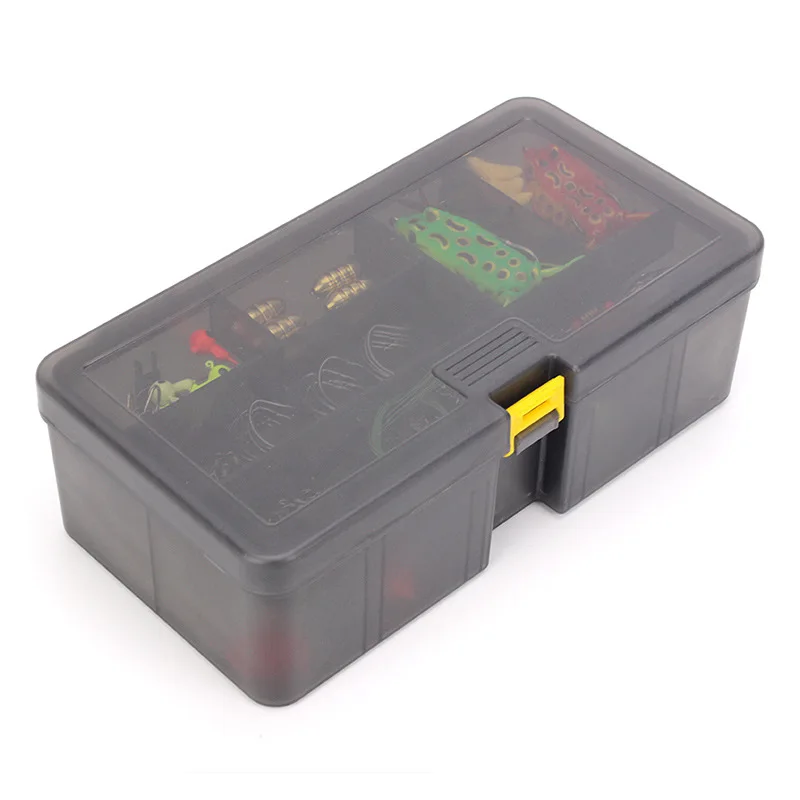 Kit de Señuelos de Pesca, juego de 101 piezas, alicates, anzuelo de gusano, cebo suave, Popper, lápiz, manivela, Wobbler, VIB, Minnow, Rana, Spinner, plantilla de conector - imagen 5