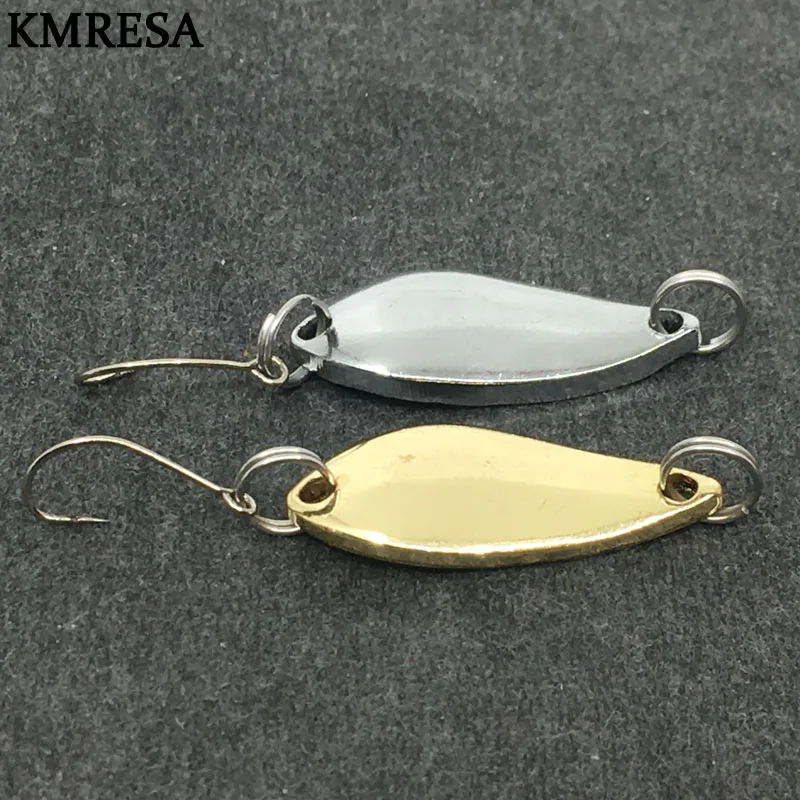Señuelo de cuchara de Metal, cebo duro de Pesca, aparejos de Pesca Wobbler Isca Artificial, 2,5g, 3,5g, 5g, 1 ud. - imagen 3