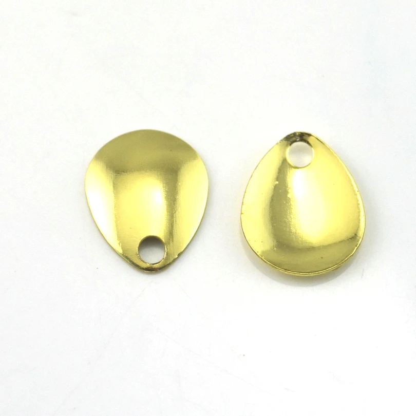 MNFT 12 unids/pack giratorio de lentejuelas doradas 0,6g/0,8g accesorios de lentejuelas para cebo Road Asia - imagen 2