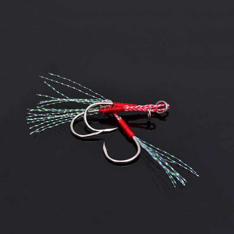 Anzuelo de asistencia jigging con sobrepeso, ideal pesca en barco - imagen 4