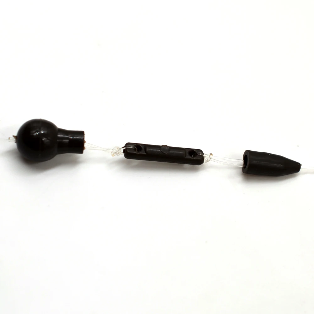 MNFT-Juego de 12 cuentas de cambio rápido, accesorios de pesca de carpa, alimentadores, soporte de línea, aparejos terminales, alimentadores de partido, soporte de línea - imagen 4