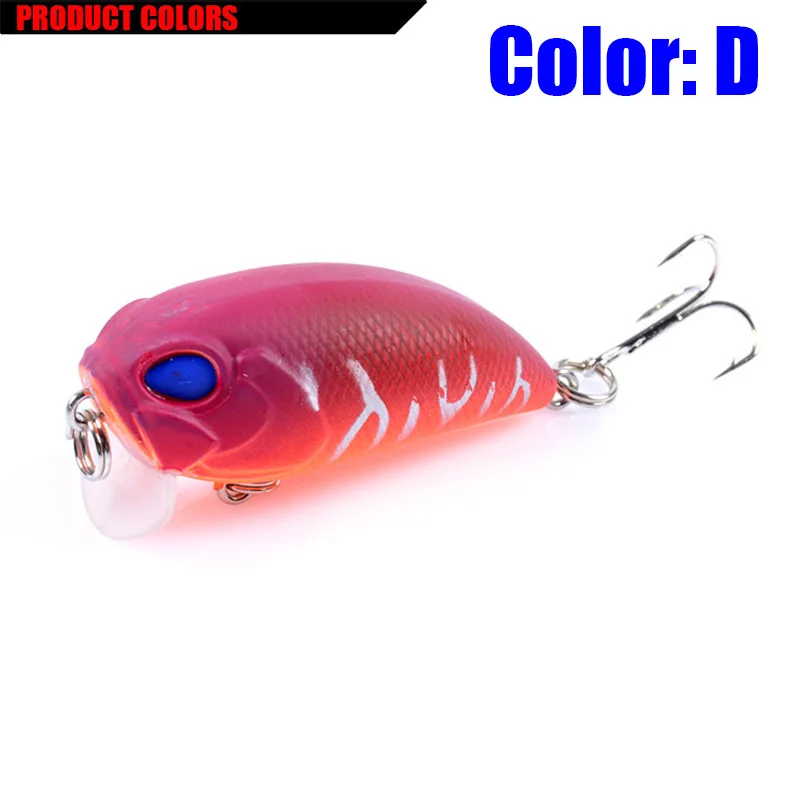 Señuelo de pesca colorido con un diseño vibrante y tres ganchos para una captura efectiva