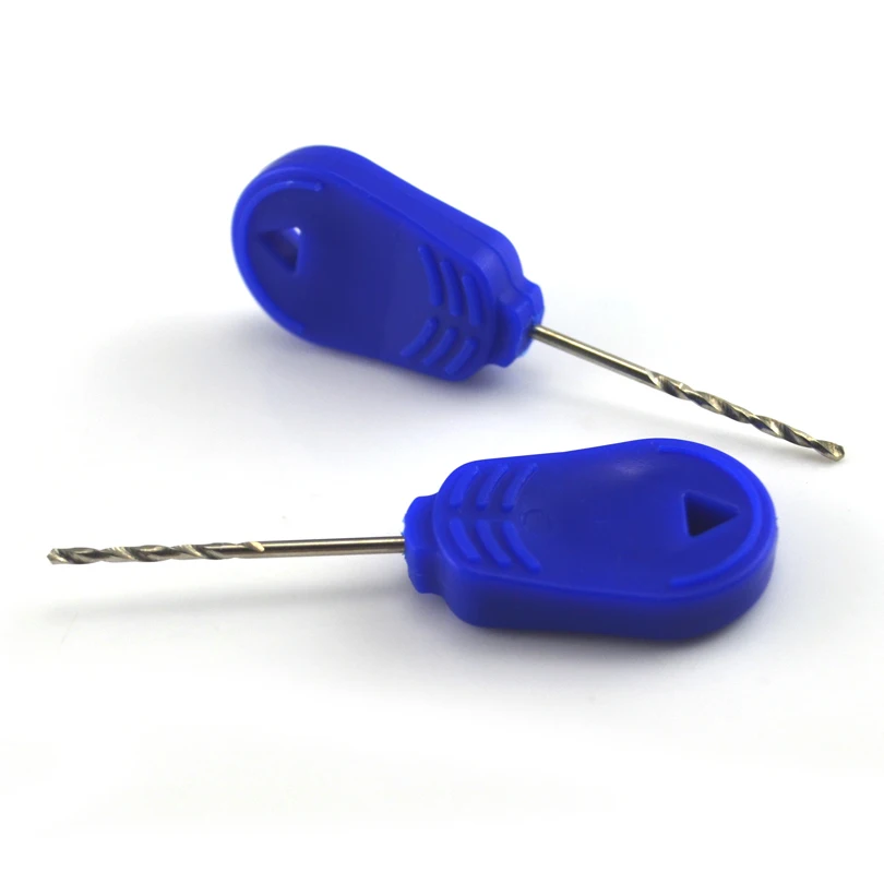 MNFT 2 uds agujas de cebo para pesca de carpa Boilie/taladro de cebo Color azul aparejos de pesca para aparejos de pesca - imagen 3