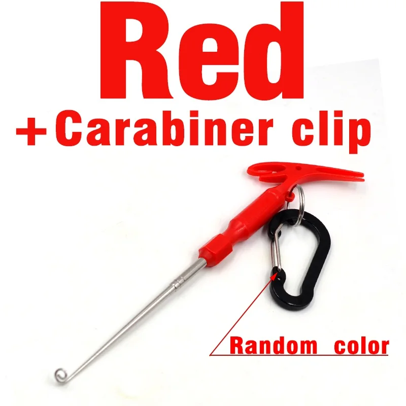 Red and Carabiner