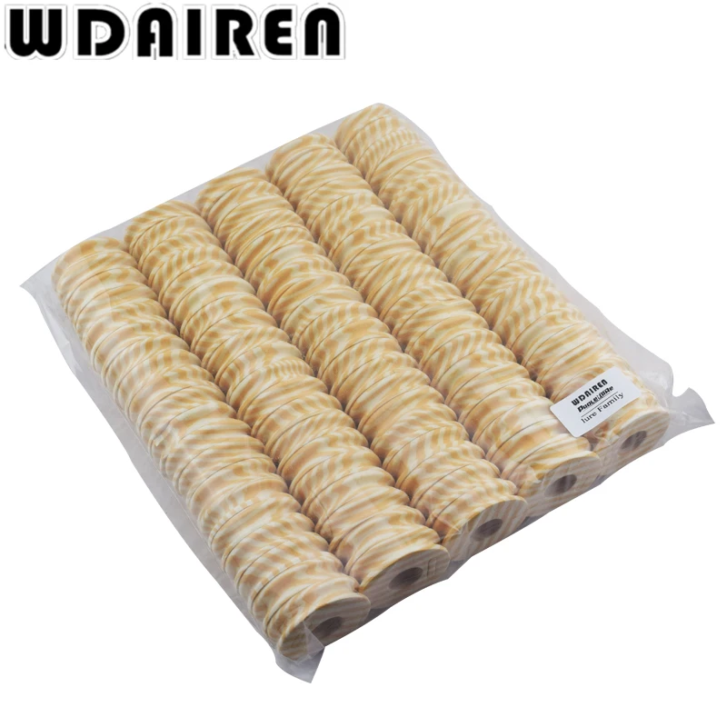 100 unids/lote de tablero de bobinado, accesorios de aparejos de línea de pesca, tablero de espuma, aparejos giratorios de alambre, caja de pesca, herramientas WD-034 - imagen 4