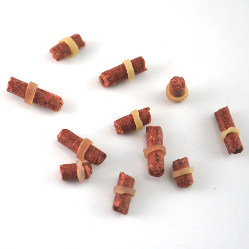 MNFT-señuelo con olor a carpa roja, cebo para pescar carpa, hierba, carpa, partículas de fórmula de insectos con tamaños S y L disponibles - imagen 4