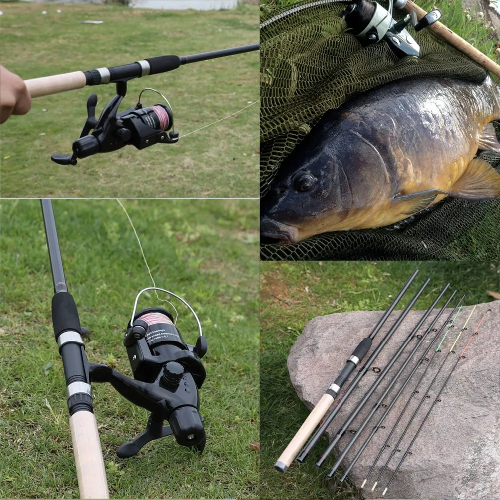 Experimente la emoción de la pesca con nuestras cañas y carretes versátiles