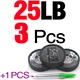 3Pcs 25 LBS