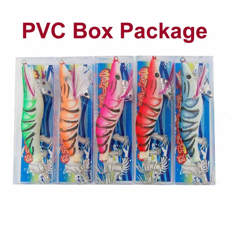 10 unids/lote 2.5 # 10 cm Pesca Artificial Squid Jig Pesca señuelo gancho gancho de pulpo calamar sepia duro señuelos de Pesca - imagen 5