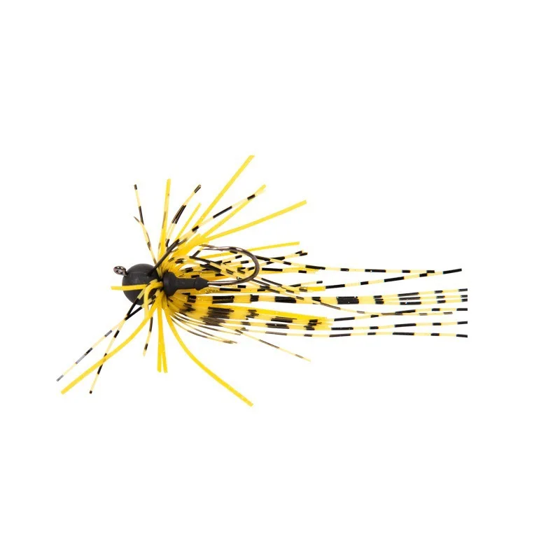 Plantilla de silicona para pesca, 1 piezas, 2,5g, 3,5g, falda, Barba, Mosca, goma, Spinner artificial, cebo, boca, señuelo, aparejos con un solo gancho - imagen 5