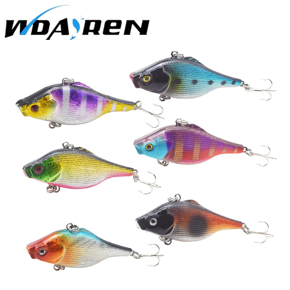 WDAIREN-señuelo de Pesca Artificial VIB, Wobbler Crankbait, Wobbler, aparejos de Pesca de invierno, 6,5 CM, 9,5G, 1 FA-236 - imagen 3