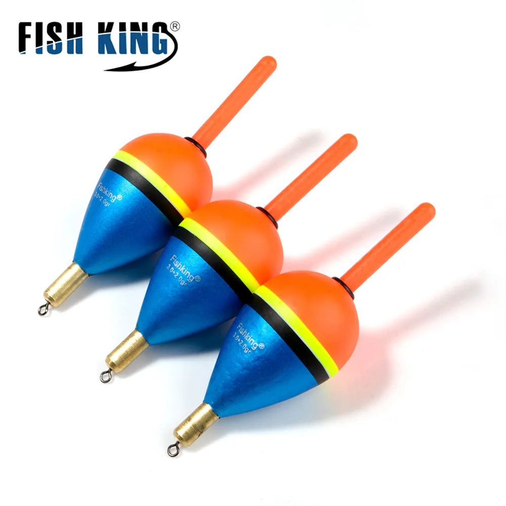 FISH KING-flotador de pesca Barguzinsky, flotador de abeto, longitud de cobre 80-85mm, peso 6,0g/8,5g/9.0g, boya Vertical para aparejos de pesca, 1 ud. - imagen 2