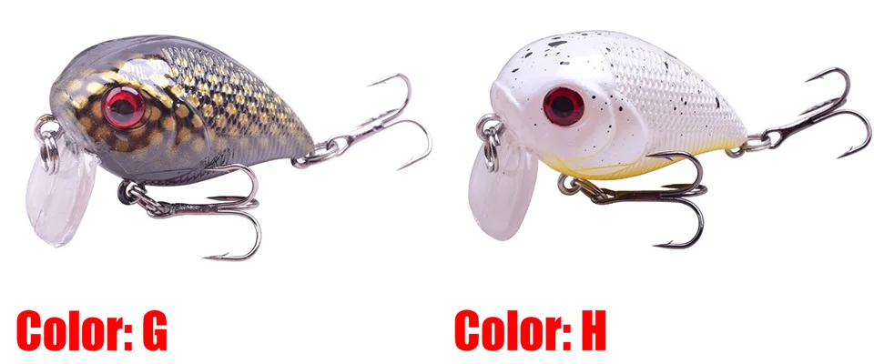 Color G o H: Elija su captura con estos vibrantes señuelos de pesca