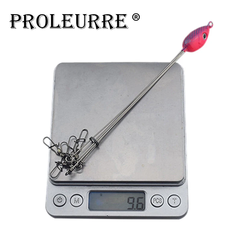 Señuelo de pesca 3D de alta calidad, aparejos de pesca giratorios a presión de acero inoxidable, YR-137 de grupo, 40 cm, 1 unidad - imagen 2