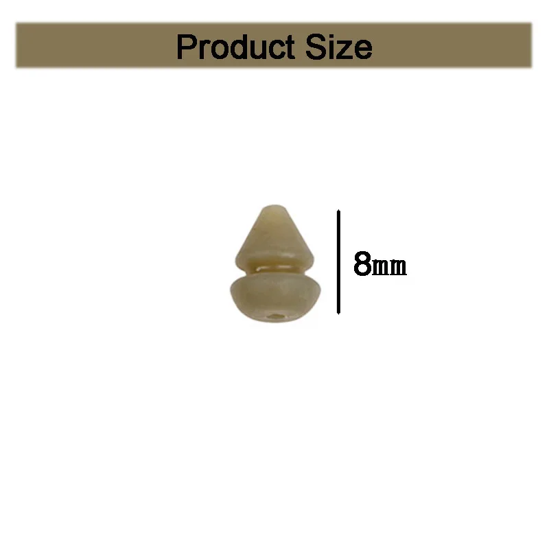 Cuentas de helicóptero de pesca de carpa para aparejos terminales, Clips de plomo, aparejos deslizantes, accesorios de pesca de carpa, 30 piezas - imagen 2