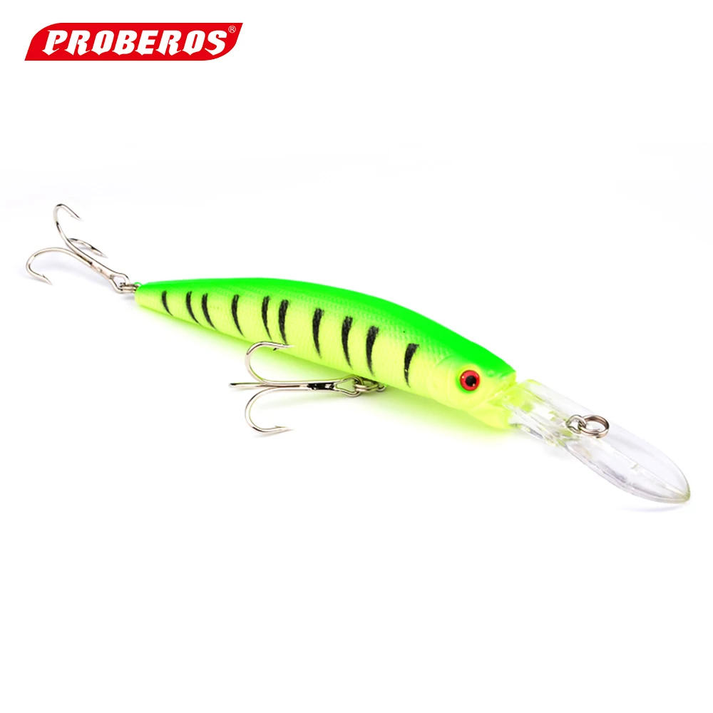 Wobblers de pesca de 14,5 cm y 15,53g, señuelo de pesca Swimbait Crankbait de 6 colores, cebo Artificial con ganchos #4 - imagen 3
