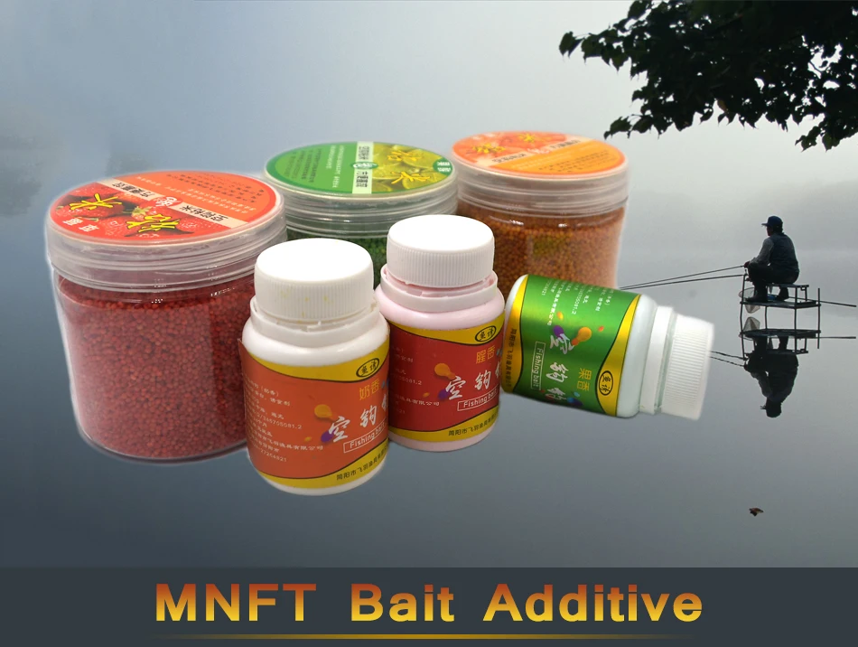 Mejore su experiencia de pesca con aditivo de cebo MNF T