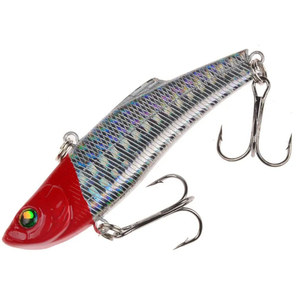 1 Uds. Señuelos de Pesca de Metal VIB 7 cm/18,4g Crankbait biónico duro Vibration Wobblers accesorios de pesca de carpa - imagen 5