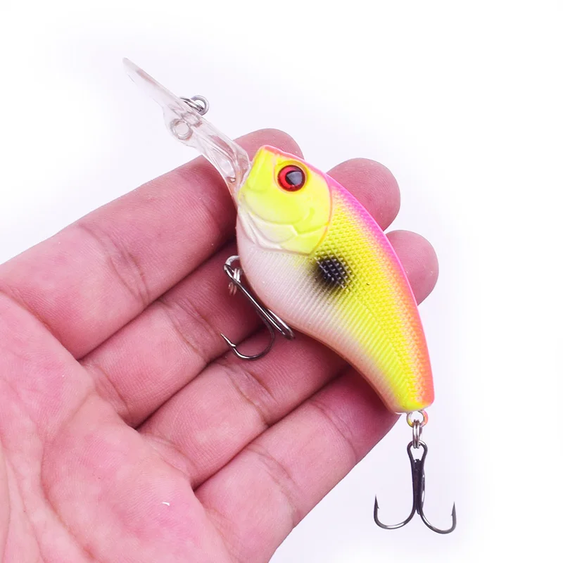 Cebos de manivela artificiales Wobblers, cebo duro flotante para Lucio, Swimbait, Isca PR-282, 90mm, 11,5g, 1 unidad - imagen 3