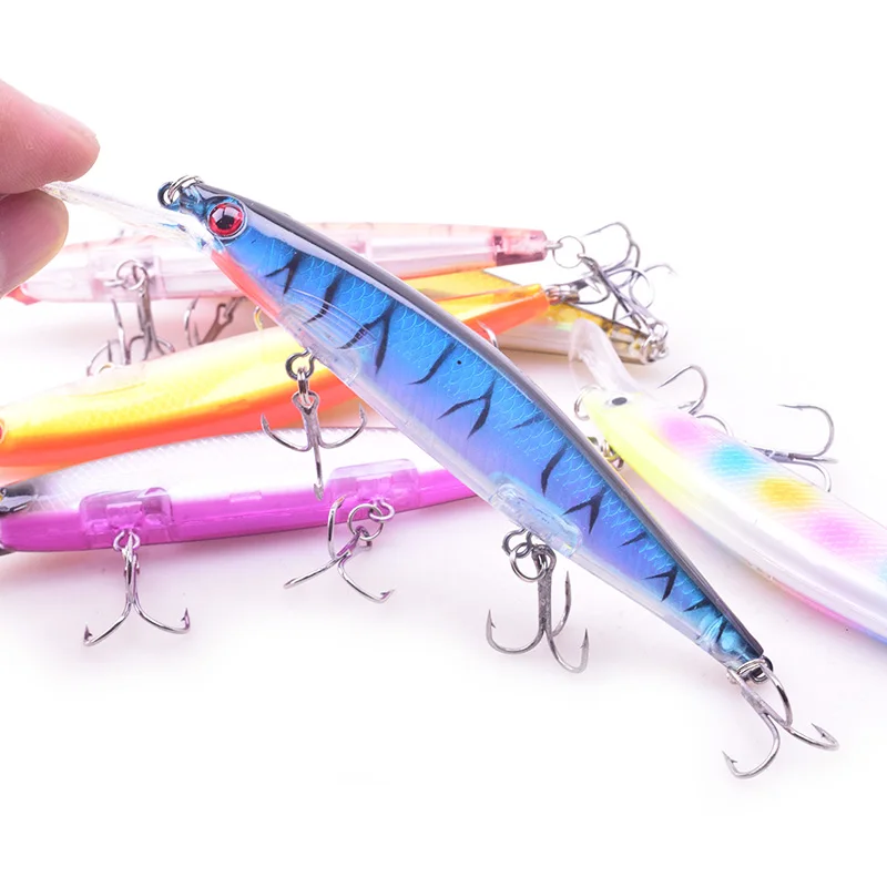 WDAIREN-señuelo de Pesca Artificial, cebo duro Wobblers Crankbait, señuelos de lubina, aparejos de Pesca de suspensión, 12,5 cm, 12,5g - imagen 5