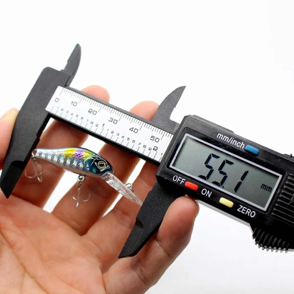 AOCLU-señuelo duro flotante para pesca de lubina, cebo duro de 35mm, 2,4g, 1,2 m, para pesca en tierra, barco, Roca, VMC - imagen 5