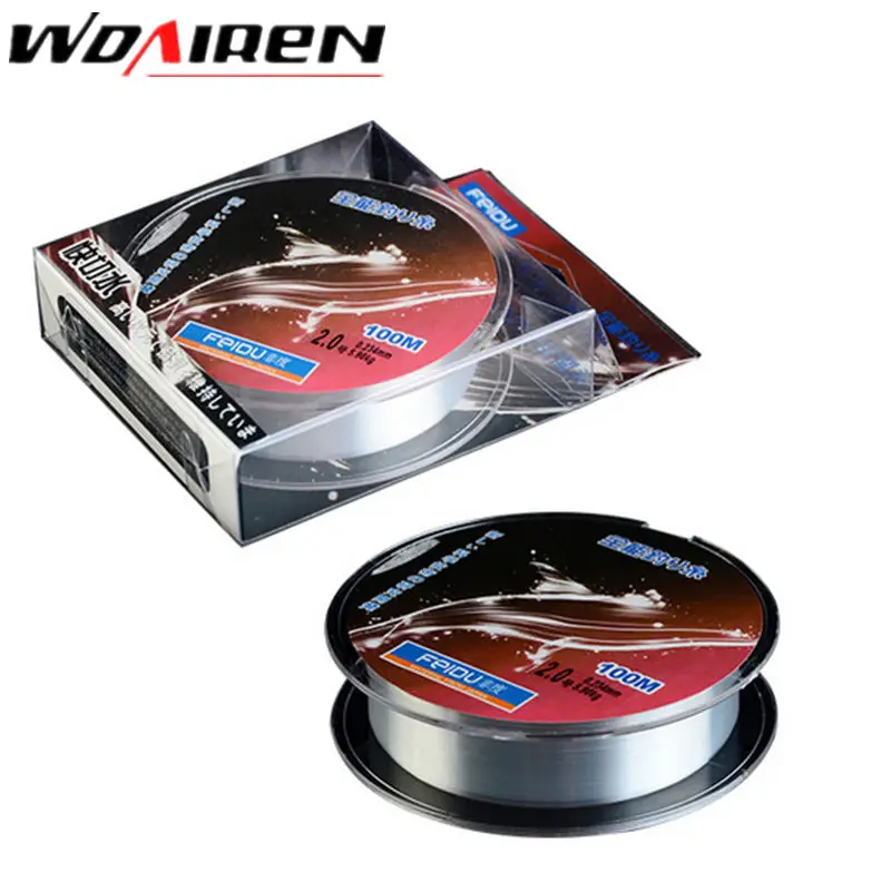 Sedal de pesca de nailon, monofilamento superfuerte japonés de alta calidad, 100M, accesorios de aparejos de pesca, YX-250, promoción - imagen 5