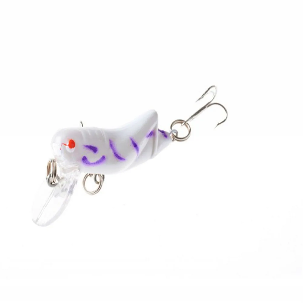 Señuelos de Pesca de insectos saltamontes, cebos duros de pesca en el mar, Wobbler volador, señuelo falso, aparejos de cebo Artificial, 4,5 cm, 4,1g, 1 ud. - imagen 4