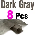 8Pcs Dark gray