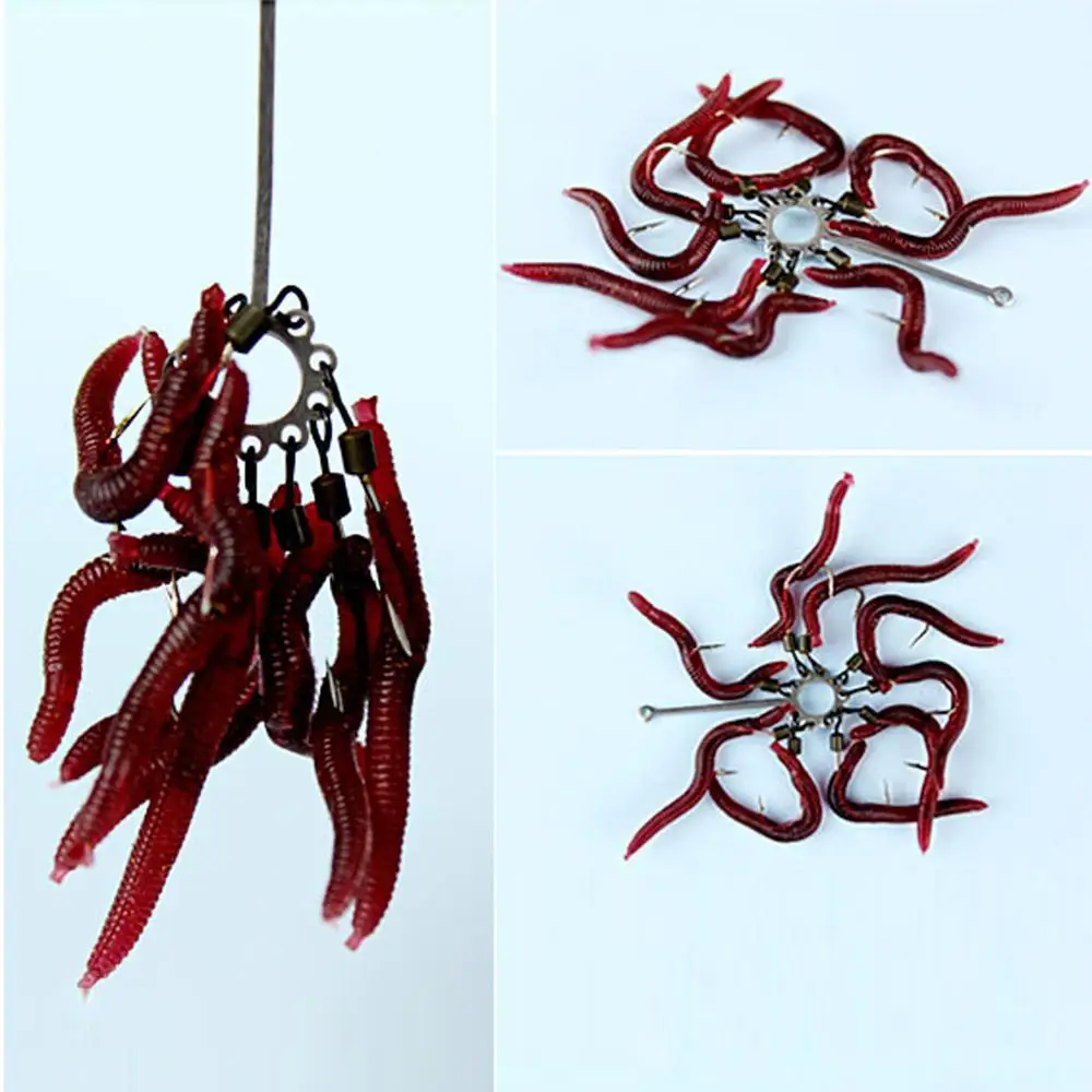 Anzuelos afilados de acero con alto contenido de carbono para pesca, conjunto de ganchos de pesca con púas de 9 explosión, anzuelo de besugo, aparejos de pesca de captura rápida para carpa, 2 uds. - imagen 2