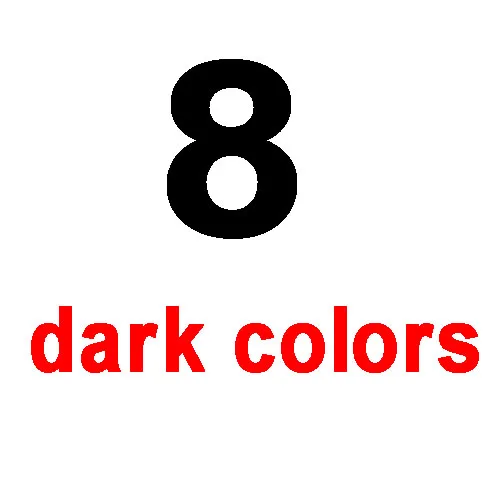 8 dark colors