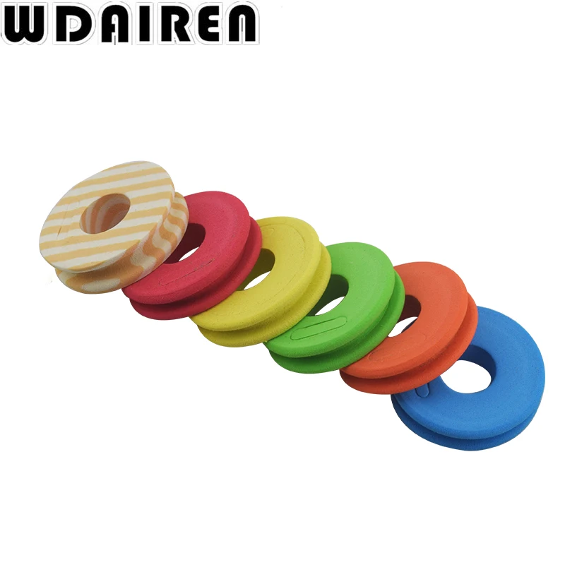 100 unids/lote de tablero de bobinado, accesorios de aparejos de línea de pesca, tablero de espuma, aparejos giratorios de alambre, caja de pesca, herramientas WD-034 - imagen 3