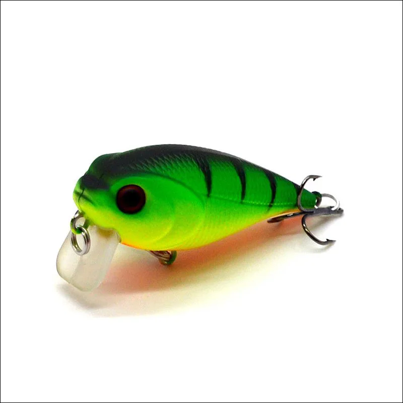 Señuelos artificiales de pescado gordo pequeño, tablero de lengua corta de 9g/5,5 cm, cebo de manivela para pesca, captura de mar, roca, 1 pieza en oferta - imagen 2