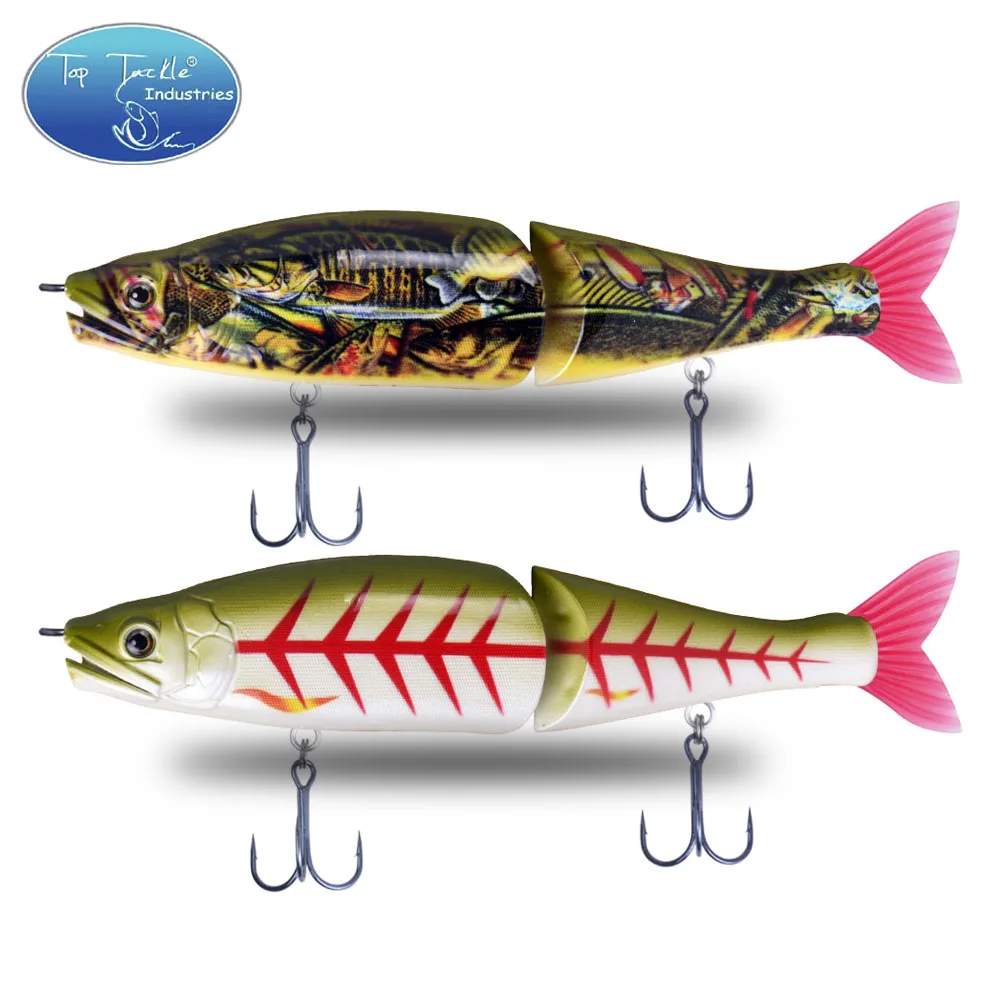 CF lubina Artificial articulada Swimbait, señuelo de pesca más vendido, alta calidad, flotante, 105g, Sinking110g, agua dulce - imagen 4