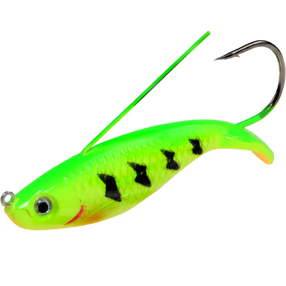 Señuelo de pesca anticésped, cebo duro Artificial Wobbler de un solo gancho, cuerpo láser, carpa, 8,5 cm, 21,2g, 5 colores disponibles, 1 ud. - imagen 4