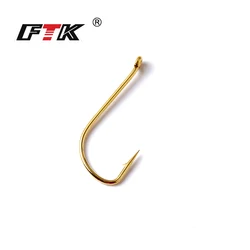 FTK Anzuelos japoneses con púas para pesca de carpa y feeder