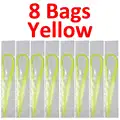 8 bags yellow