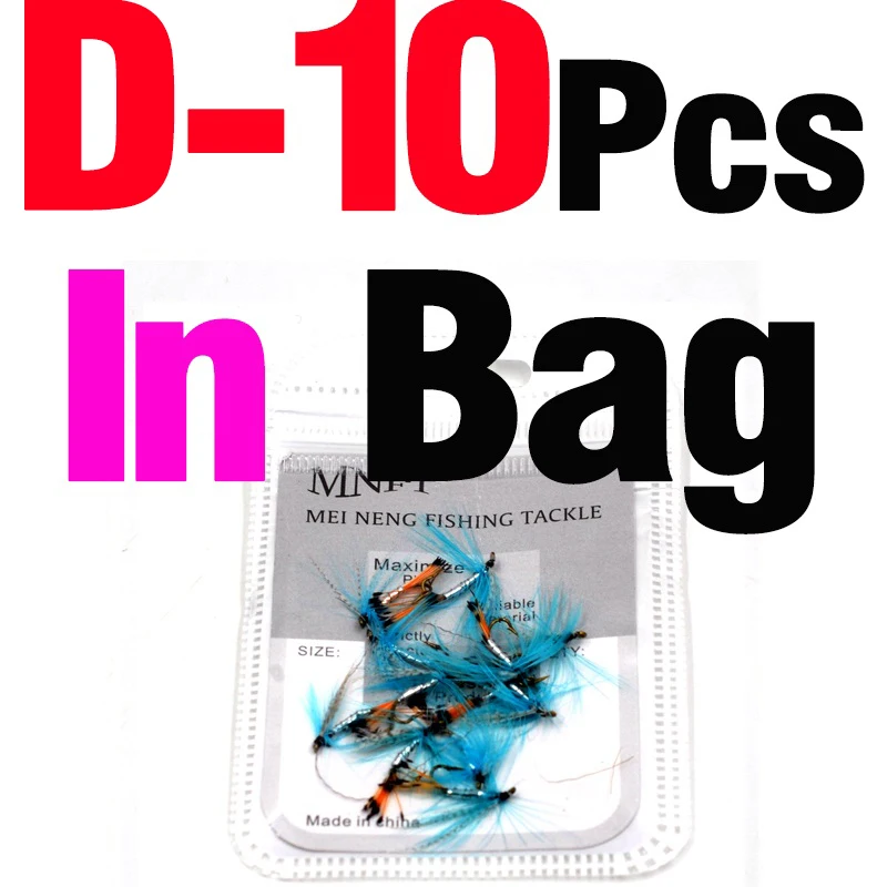 D Style 10Pcs In Bag