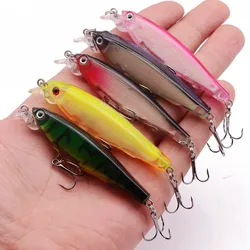 1 Uds cebo falso 7,6g 8cm pececillo con láser señuelo para Pesca wobbler Crankbait Artificial Japón Swimbait para aparejos de Pesca Lucio bajo